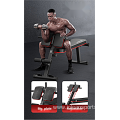 Adjustable Multipurpose Dumbbell Weight Workout Bench Set